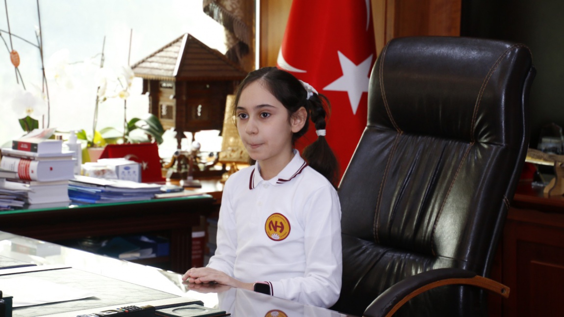 İstanbul Cumhuriyet Başsavcısı Şaban Yılmaz Makamını Öğrencimiz Elif Ada HAYDAROĞILLARI'na Devretti.